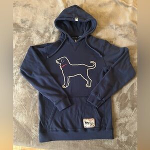 The Black Dog | Navy Hoodie